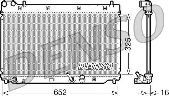 Denso DRM40014 - Motor Su Radyatörü parcadolu.com