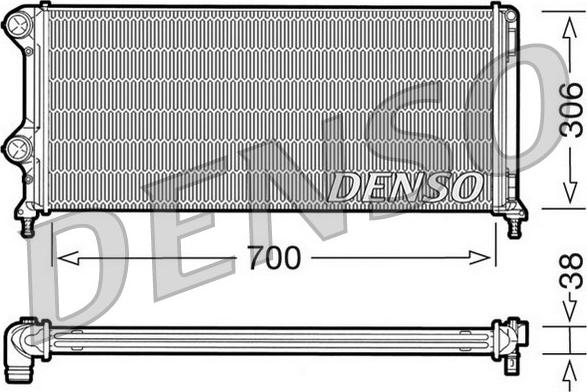 Denso DRM09060 - Motor Su Radyatörü parcadolu.com