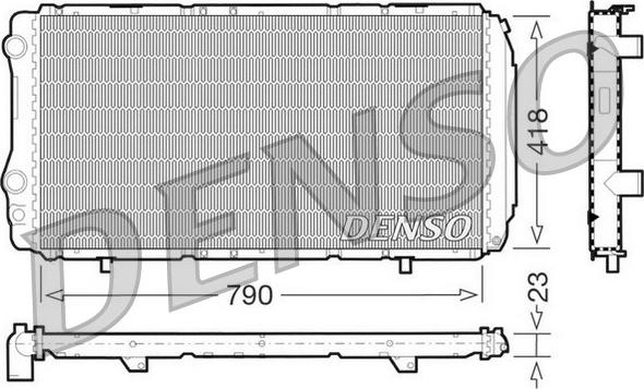 Denso DRM09074 - Motor Su Radyatörü parcadolu.com