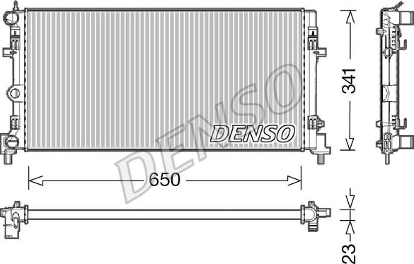 Denso DRM02015 - Motor Su Radyatörü parcadolu.com