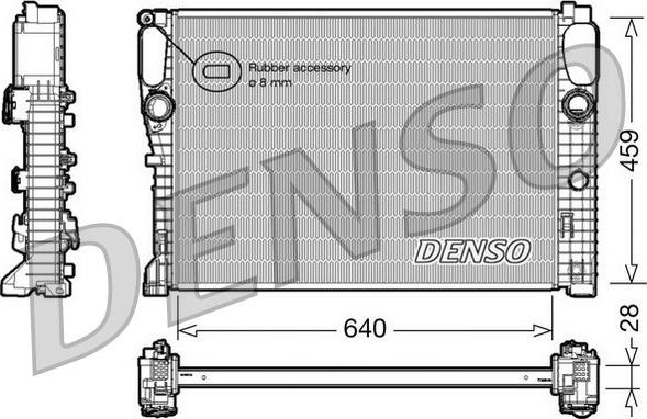 Denso DRM17042 - Motor Su Radyatörü parcadolu.com