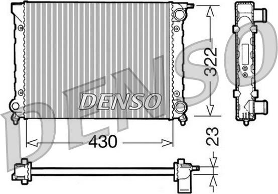 Denso DRM32004 - Motor Su Radyatörü parcadolu.com