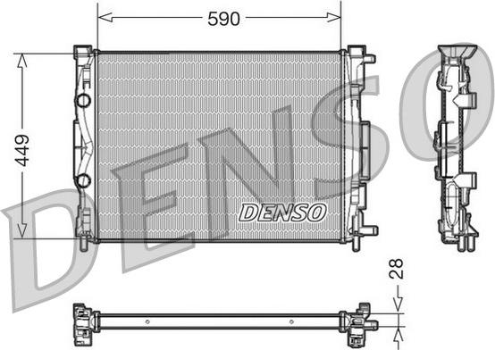 Denso DRM23056 - Motor Su Radyatörü parcadolu.com