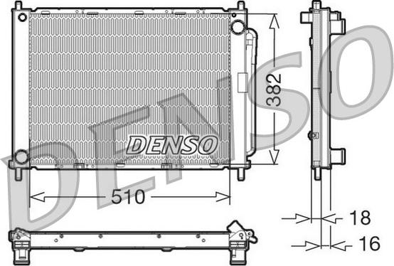 Denso DRM23100 - Soğutma Modülü parcadolu.com