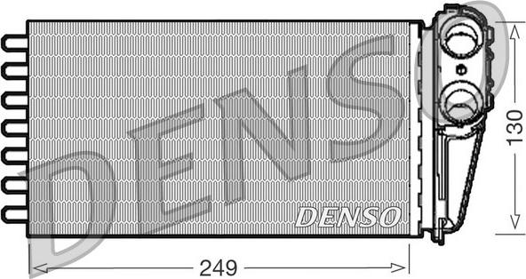 Denso DRR21001 - Kalorifer Radyatörü parcadolu.com