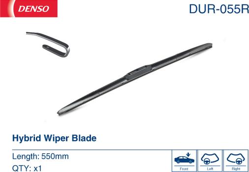 Denso DUR-055R - Silecek süpürgesi parcadolu.com