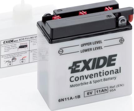 Exide 6N11A-1B - Akü parcadolu.com