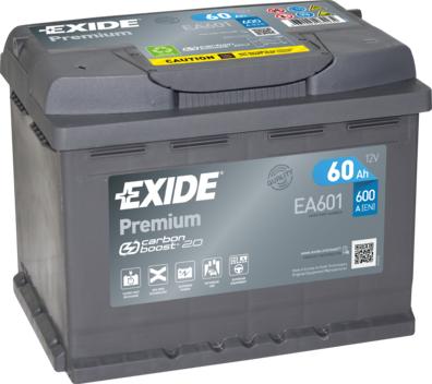 Exide EA601 - Akü parcadolu.com