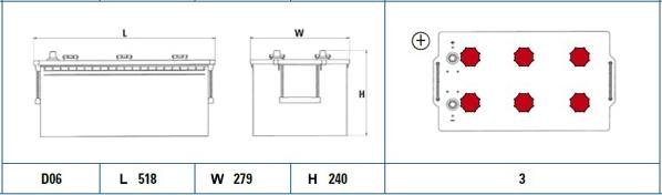 Exide EX2253 - Akü parcadolu.com