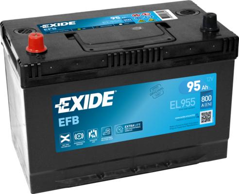 Exide EL955 - Akü parcadolu.com