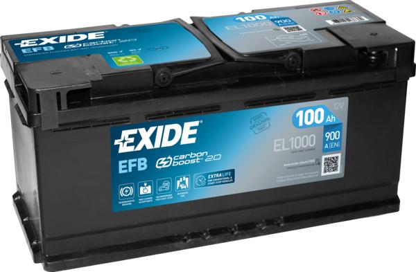 Exide EL1000 - Akü parcadolu.com