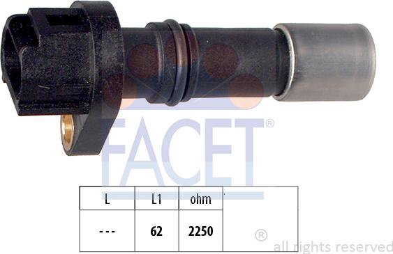 FACET 9.0461 - Krank Sensörü, İmpuls Vericisi parcadolu.com