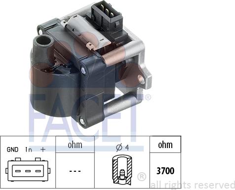 FACET 9.8114 - Ateşleme Bobini parcadolu.com