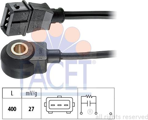 FACET 9.3002 - Vuruntu Sensörü parcadolu.com