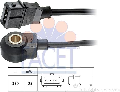 FACET 9.3016 - Vuruntu Sensörü parcadolu.com