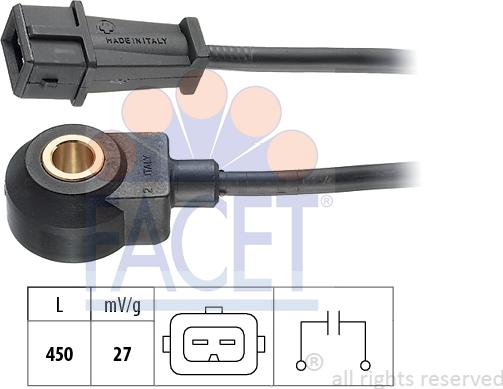 FACET 9.3075 - Vuruntu Sensörü parcadolu.com