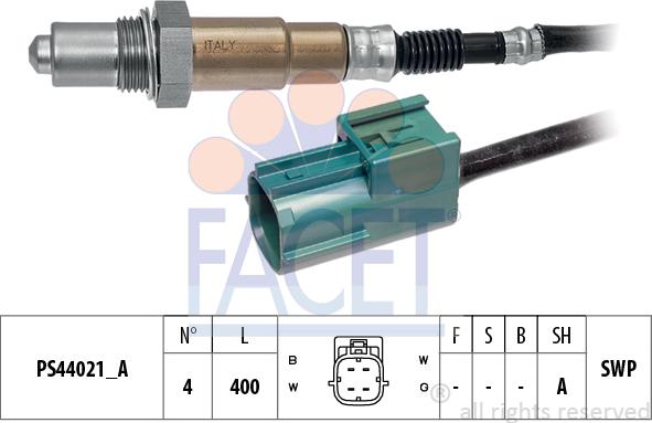 FACET 10.8304 - Lambda Sensörü parcadolu.com