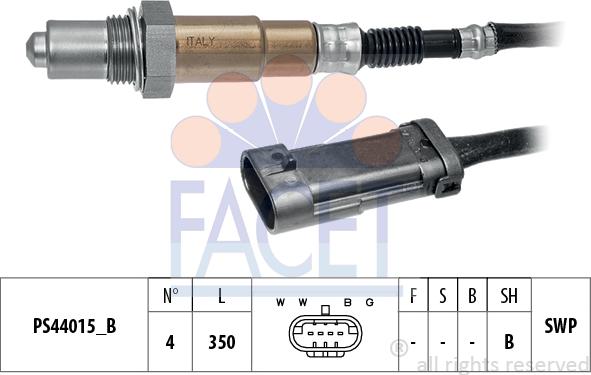 FACET 10.8282 - Lambda Sensörü parcadolu.com