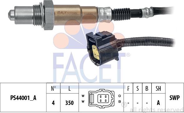 FACET 10.8236 - Lambda Sensörü parcadolu.com