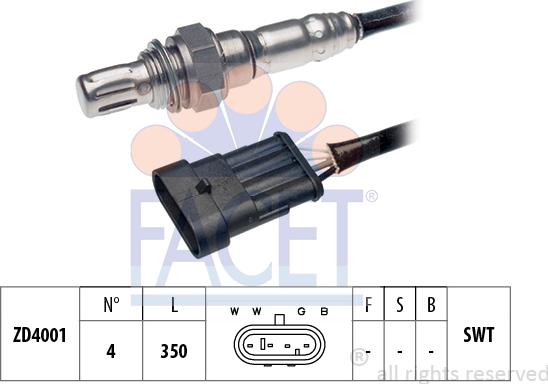 FACET 10.7075 - Lambda Sensörü parcadolu.com