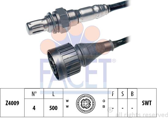 FACET 10.7188 - Lambda Sensörü parcadolu.com