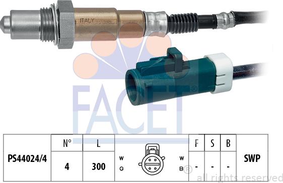 FACET 10.7319 - Lambda Sensörü parcadolu.com