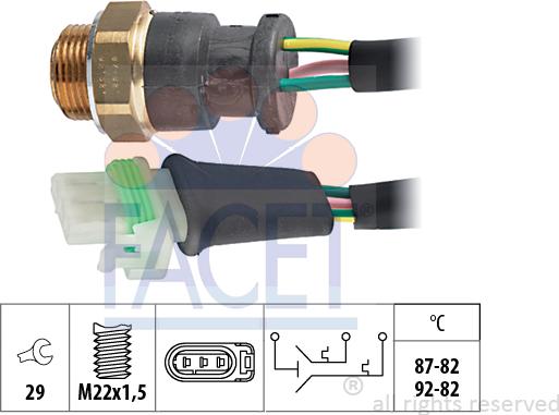 FACET 7.5661 - Fan Müşürü parcadolu.com