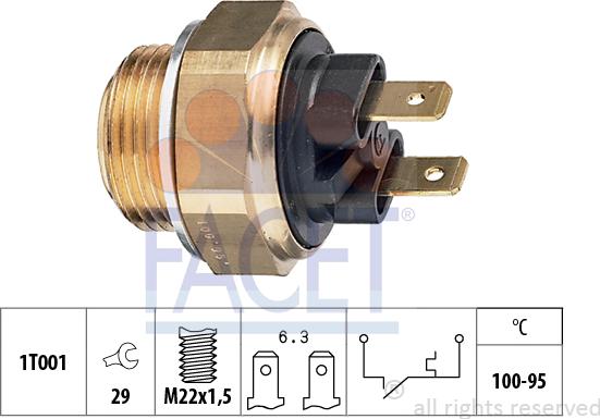 FACET 7.5019 - Fan Müşürü parcadolu.com