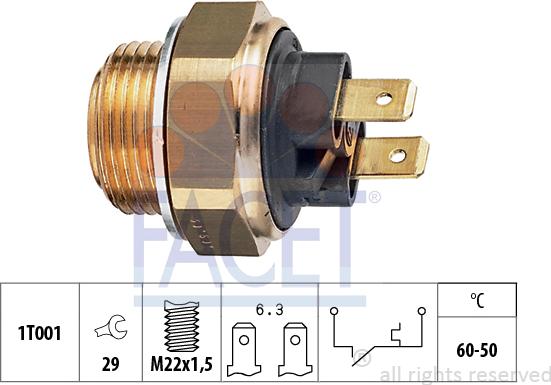 FACET 7.5034 - Fan Müşürü parcadolu.com