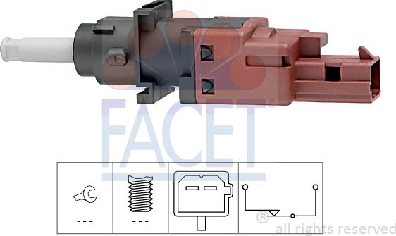 FACET 7.1170 - Debriyaj Pedal Müşürü parcadolu.com