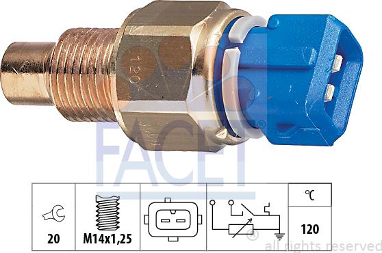 FACET 7.3558 - Hararet / Isı Müşürü parcadolu.com