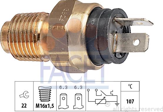 FACET 7.3526 - Hararet / Isı Müşürü parcadolu.com