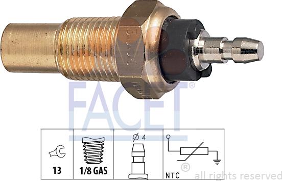 FACET 7.3056 - Hararet / Isı Müşürü parcadolu.com