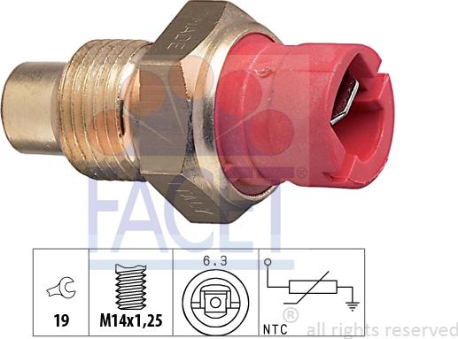 FACET 7.3084 - Hararet / Isı Müşürü parcadolu.com