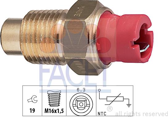 FACET 7.3132 - Hararet / Isı Müşürü parcadolu.com