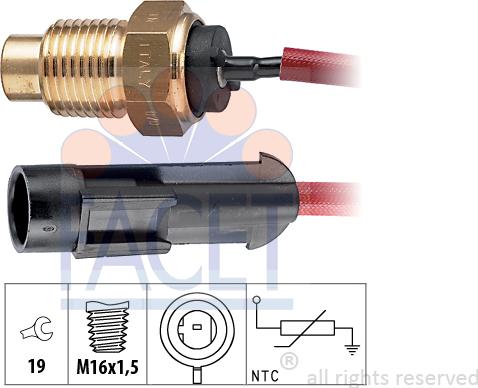 FACET 7.3175 - Hararet / Isı Müşürü parcadolu.com