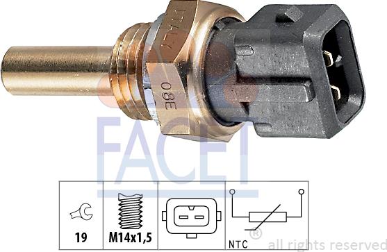 FACET 7.3176 - Hararet / Isı Müşürü parcadolu.com