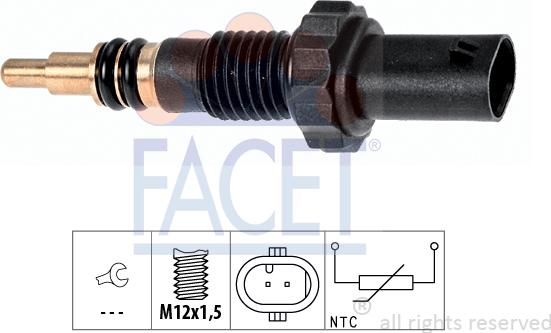 FACET 7.3348 - Hararet / Isı Müşürü parcadolu.com