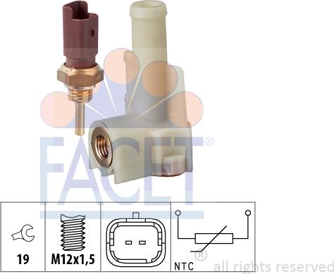 FACET 7.3326K - Hararet / Isı Müşürü parcadolu.com