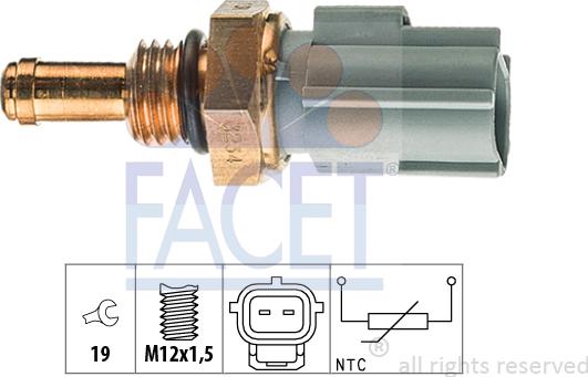 FACET 7.3234 - Motor Yağı Sıcaklık Sensörü parcadolu.com