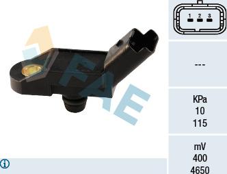 FAE 15011 - Sensör, emme borusu basıncı parcadolu.com