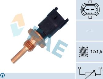 FAE 33685 - SU SICAKLIK SENSORU CORSA C - ASTRA H - VECTRA B - VECT parcadolu.com