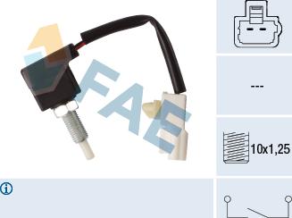 FAE 24547 - Debriyaj Pedal Müşürü parcadolu.com