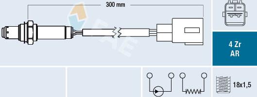 FAE 75659 - Lambda Sensörü parcadolu.com