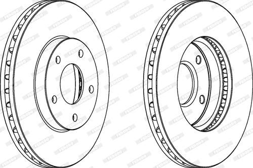 Ferodo DDF1250 - Fren Diski parcadolu.com