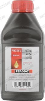 Ferodo FBZ050 - DOT 5 HIDROLIK YAGI 500ML parcadolu.com
