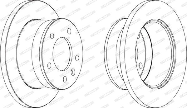 Ferodo FCR154A - Fren Diski parcadolu.com