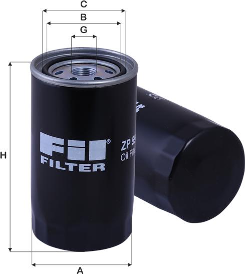 FIL Filter ZP 594 B - Yağ filtresi parcadolu.com