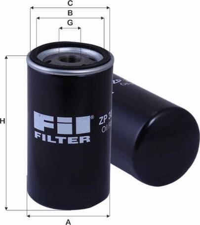 FIL Filter ZP 3026 A - Yağ filtresi parcadolu.com