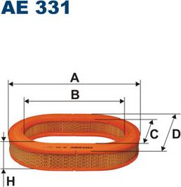 Filtron AE331 - Hava Filtresi parcadolu.com